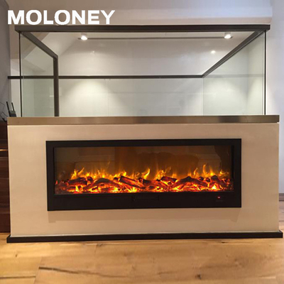 47inch 1200mm No Heating Built-In Electric Fireplace With Mobile Phon Control